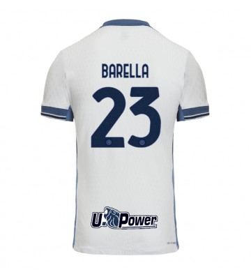 Inter Milan Nicolo Barella #23 Replika Udebanetrøje 2024-25 Kortærmet